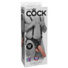 King Cock Gode ceinture suspension Hollow Strap Flesh 27 x 6.2 cm